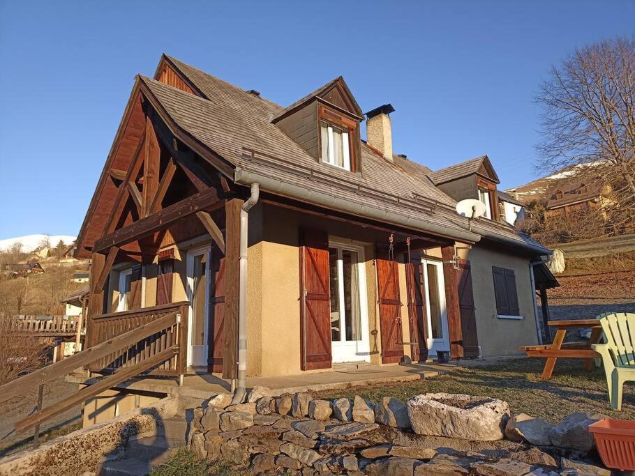 Maison De Montagne Au Calme Avec Cheminee Poubeau Eksteriør bilde