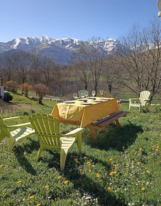 Maison De Montagne Au Calme Avec Cheminee Poubeau Eksteriør bilde